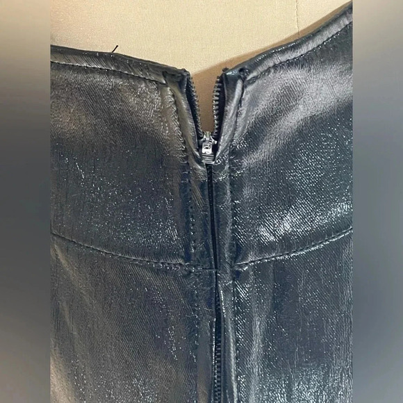 Free People Holding onto a Dream Coated Mini Skirt New sz 6 - Picture 9 of 15